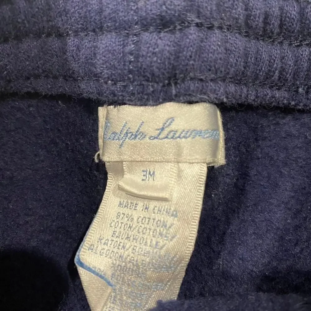 Ralph Lauren Sweat Pants sz 3 months